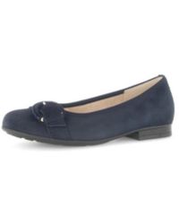 Gabor - Blauwe Damen Ballerinas, Elegante En Veelzijdige Schoenen - Lyst