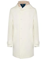 Fefe - Jassen ,Wit ,Parka Tecnico - Lyst