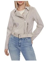 Guess - Stilvolle Casual Jacke Mit Gürtel - Lyst