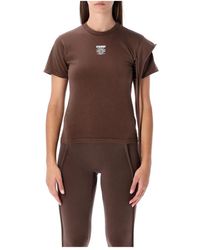 OTTOLINGER - Urban Fitted T-Shirt Met Asymmetrische Details - Lyst