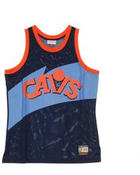 Mitchell & Ness - Fitness ,Veelkleurig ,Polyester Nba Team Heritage Basketball Tank Top - Lyst