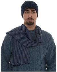 HUGO - Ernesto Scarf And Hat Set - Lyst