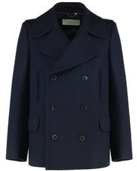 Dries Van Noten - Double-Breasted Jas - Lyst