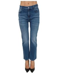 Marella - Pantalon Van Denim - Lyst