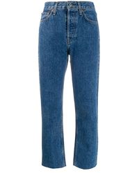 RE/DONE 70s Stove Pipe - Blauw