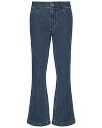 Elena Miro - Cropped Jeans - Lyst