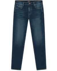 Gas - Jeans ,Blauw ,Denim Albert Slim-Fit Jeans - Lyst