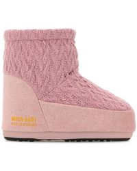Moon Boot - Icon Low No Lace Knit Laarzen - Lyst