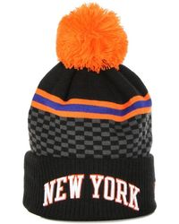 KTZ - Accessoires ,Veelkleurig ,Nba City Gebreide Pom Pom Hoed - Lyst