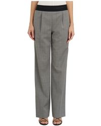 Helmut Lang - Trousers > straight trousers - Lyst