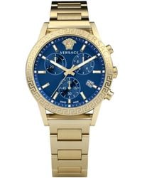 Versace - Sport Tech Chronograph 40 Mm - Lyst