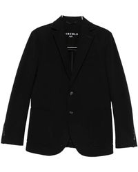 Circolo 1901 - Jassen ,Zwart ,Katoen Stijlvolle Nero Jas Voor Mannen - Lyst
