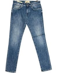 PT01 - Jeans ,Blauw ,Katoen Swing Jeans - Lyst
