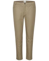 My Essential Wardrobe - Lederhose Dune Hohe Taille Gerades Bein - Lyst