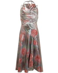 DIESEL - Kleedjes ,Veelkleurig ,Polyester D-Ebra Dress - Lyst