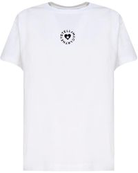 Stella McCartney - Bio-baumwolle weiße t-shirts und polos,modische t-shirts und polos - Lyst