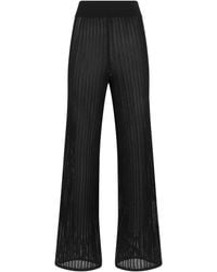 Alpha Studio - Wide Trousers - Lyst