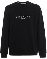 Givenchy - Schwarzer logo-sweatshirt - Lyst