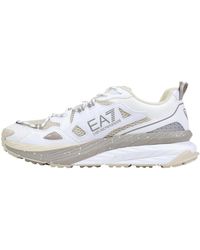 EA7 - Schoenen ,Veelkleurig ,Polyester Sneakers - Lyst
