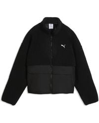 PUMA - Fleece Jassen - Lyst