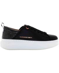 Alexander Smith - Schwarze eco wembley sneakers für frauen - Lyst