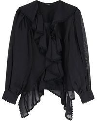 ACTUALEE - Shirt Met Ruches - Lyst