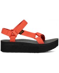 Teva - Schoenen ,Oranje ,Polyester Stijlvolle Schoenen Voor Elke Gelegenheid - Lyst