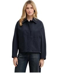 A.P.C. - Jassen ,Blauw ,Veste Bianca - Lyst