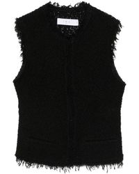 IRO - Tops ,Zwart ,Katoen Shanny Vest - Lyst