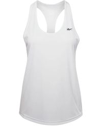 Reebok - Sleeveless Tops - Lyst