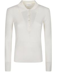 P.A.R.O.S.H. - Langer Pullover Mit Polokragen - Lyst
