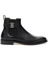 Burberry - Shoes > boots > chelsea boots - Lyst