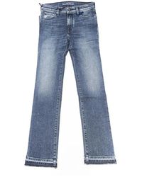 Jacob Cohen - Jeans slim fit in cotone monocolor - Lyst