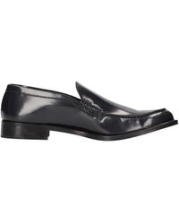 Marechiaro 1962 - Blaue Ledermokassins Slip-On Schuhe - Lyst
