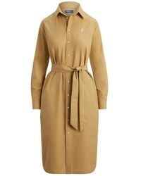 Polo Ralph Lauren - Shirt Dresses - Lyst