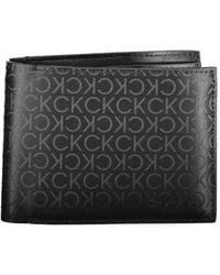 Calvin Klein - Schwarzes Herren Portemonnaie Mit Rfid-Blockierung - Lyst