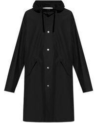 Jil Sander - Jassen ,Zwart ,Katoen Parka-Achtig Jack - Lyst