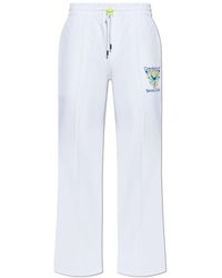 CASABLANCA - Tennis Club Icon Pintuck Jogger - Lyst