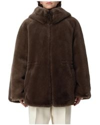 Emporio Armani - Faux Fur & Shearling Jackets - Lyst