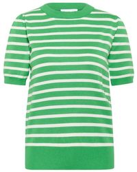 Saint Tropez - Milasz Ss Gestreepte Pullover - Lyst