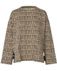 Masai - Oversized Langarm-Oberteil - Lyst