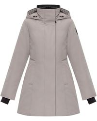 Canada Goose - Jassen ,Grijs ,Katoen Leslie Down Jacket - Lyst