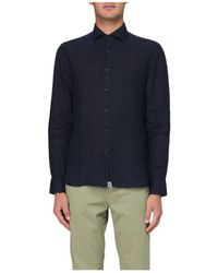 Peuterey - Weißes Langarmhemd Klassischer Stil - Lyst