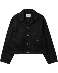 Carhartt - Jassen ,Zwart ,Katoen Drewe Jack Zwart Urban Stijl - Lyst