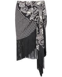 Balmain - Midi Skirts - Lyst