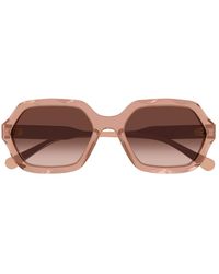 Chloé - Sunglasses,braune sonnenbrille mit zubehör - Lyst