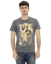 Trussardi - Action t-shirt mit rundhalsausschnitt - Lyst