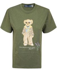 Ralph Lauren - Sendero jardín oso camiseta - Lyst