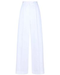 Givenchy - Wide Trousers - Lyst
