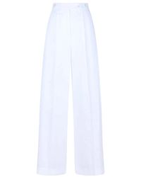 Givenchy - Wide Trousers - Lyst